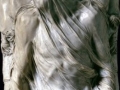 Delicate marble of veiled Jesus