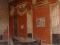 Decoration in house, painted walls